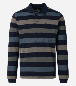 Polo gestreift